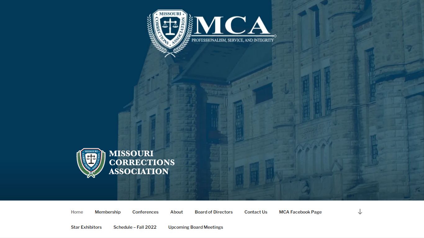 Missouri Corrections Association – Professionalism, Service, Integrity